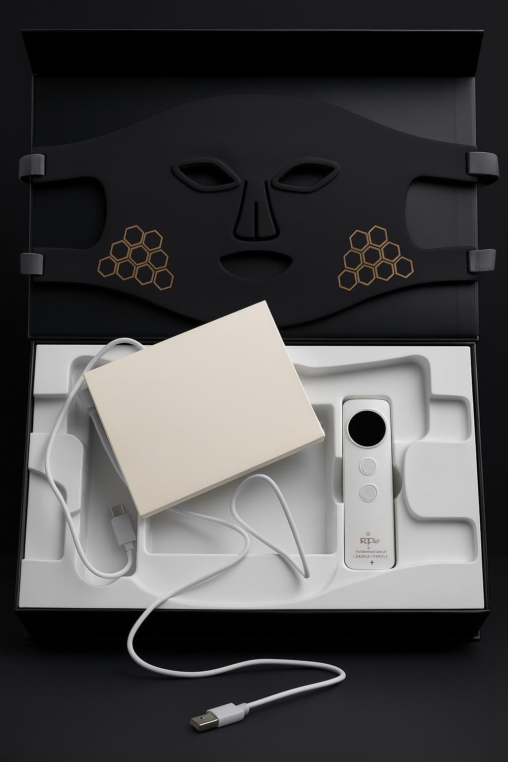 Silicone 4 Colors LED Face Mask – M72