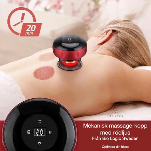 RÖDLJUS MASSAGEKOPP C6